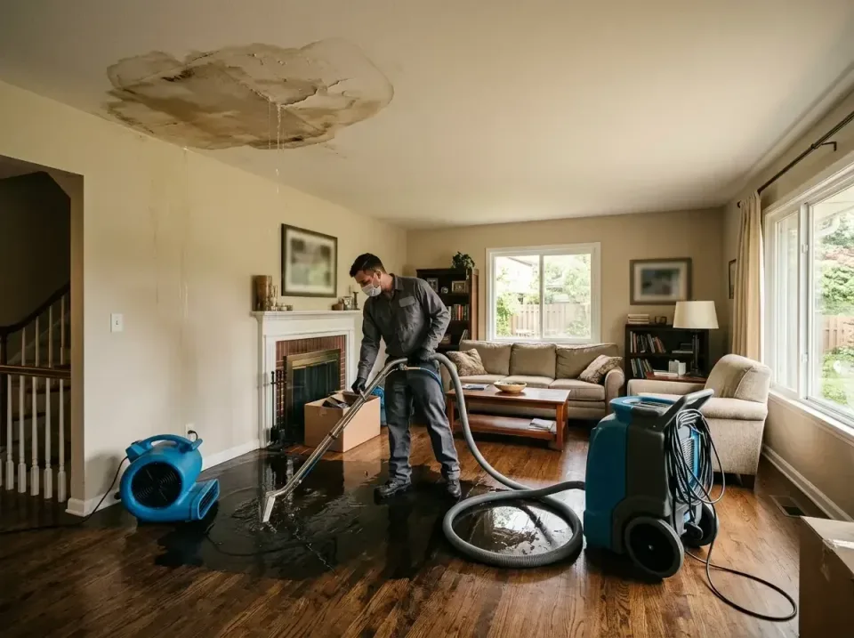 attic-pipe-burst-ceiling-drip-008 — frequently asked questions, Water Damage Restoration & Carpet Care in Gleneagle, CO
